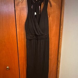 Soma Black Branded Knit Top